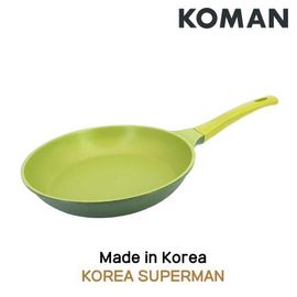 [KOMAN] Avocado Titanium Coated Frying Pan 28cm-Induction Nonstick Cookware 6-Layers Coationg Frying Pan - Made in Korea